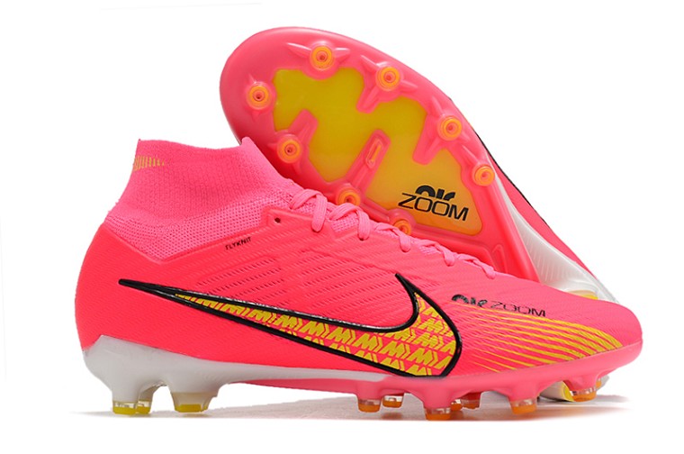 Nike AIR Zoom Mercurial Superfly IX Elite AG - rose jaune